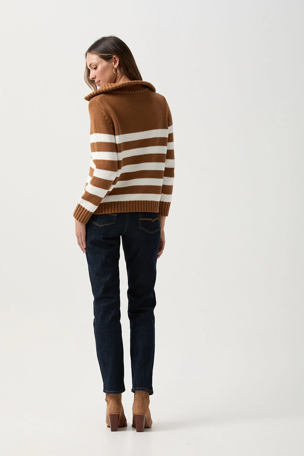 Goondiwindi Cotton - Stripe Chunky Jumper 8209B