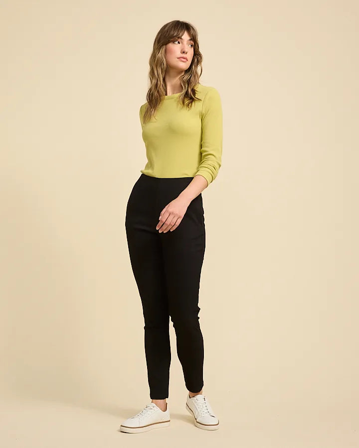 Yarra Trail - Cord Jegging Black | YT24W8918