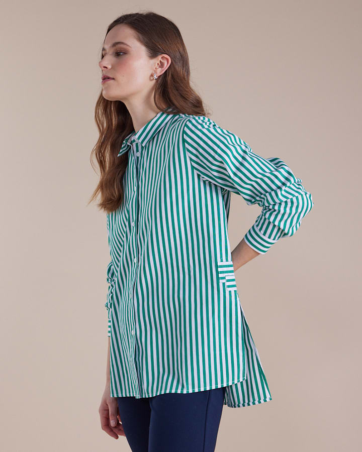 Marco Polo - L/S Essenial Shirt Forest | MP44638