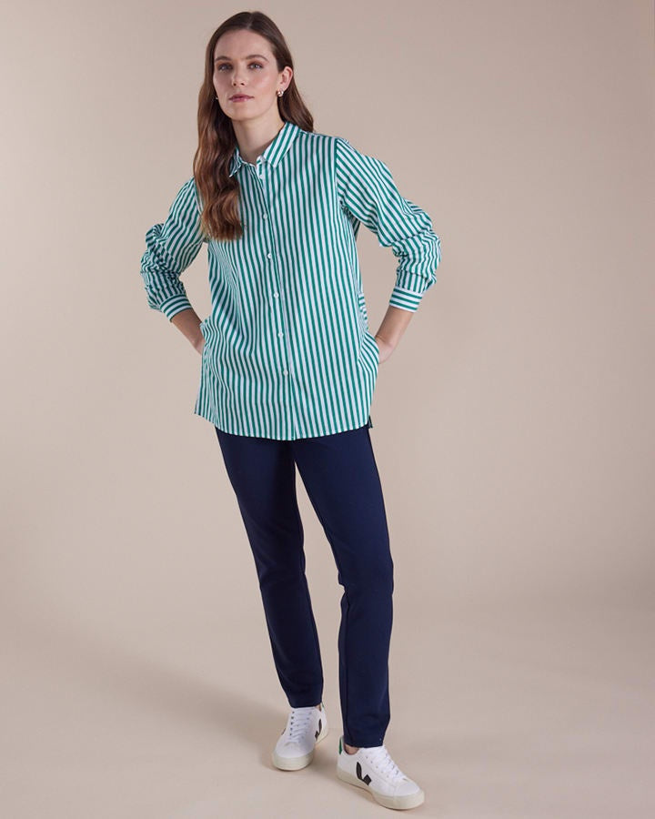 Marco Polo - L/S Essenial Shirt Forest | MP44638