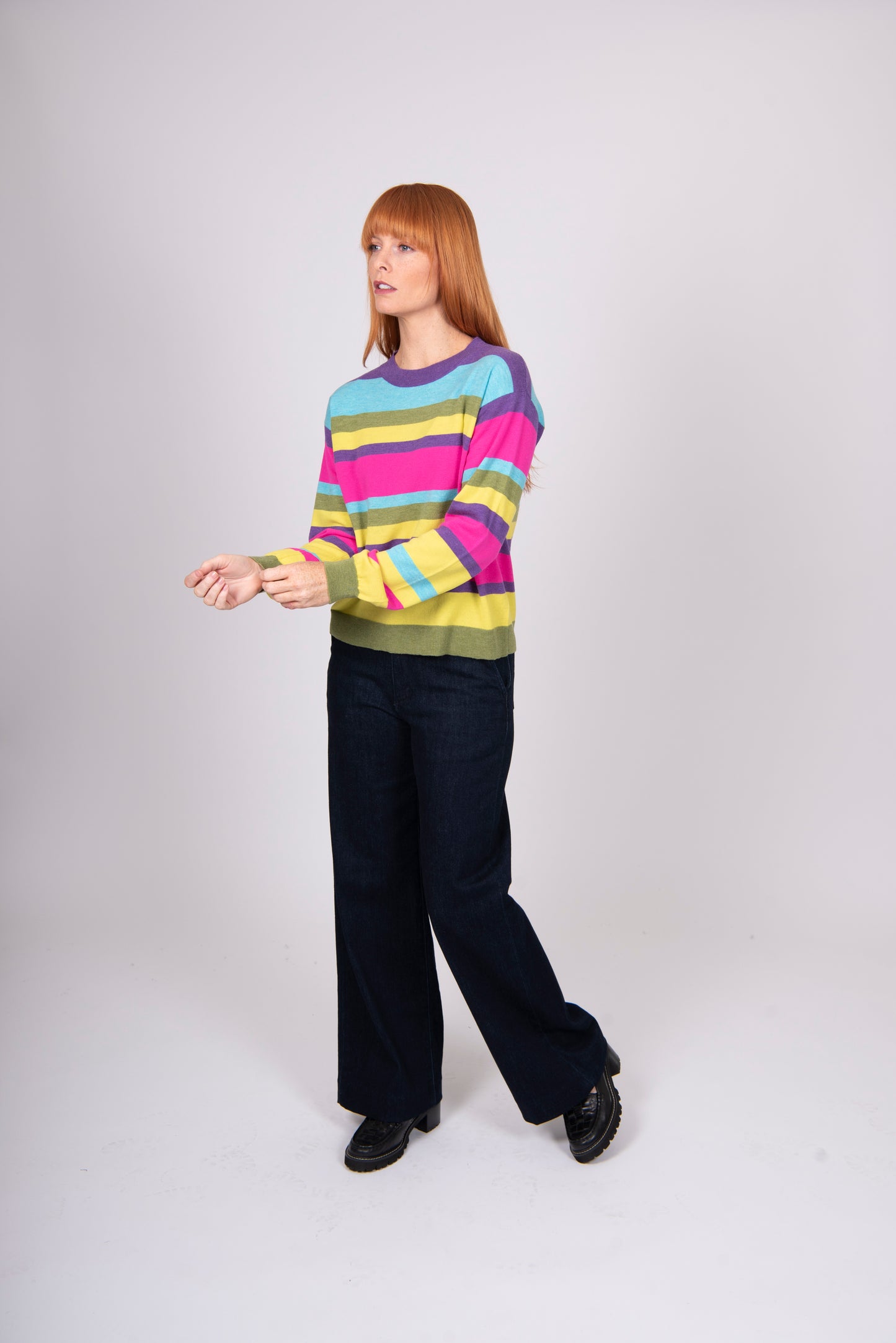 Bridge & Lord - Multi Stripe Pullover | BL5620