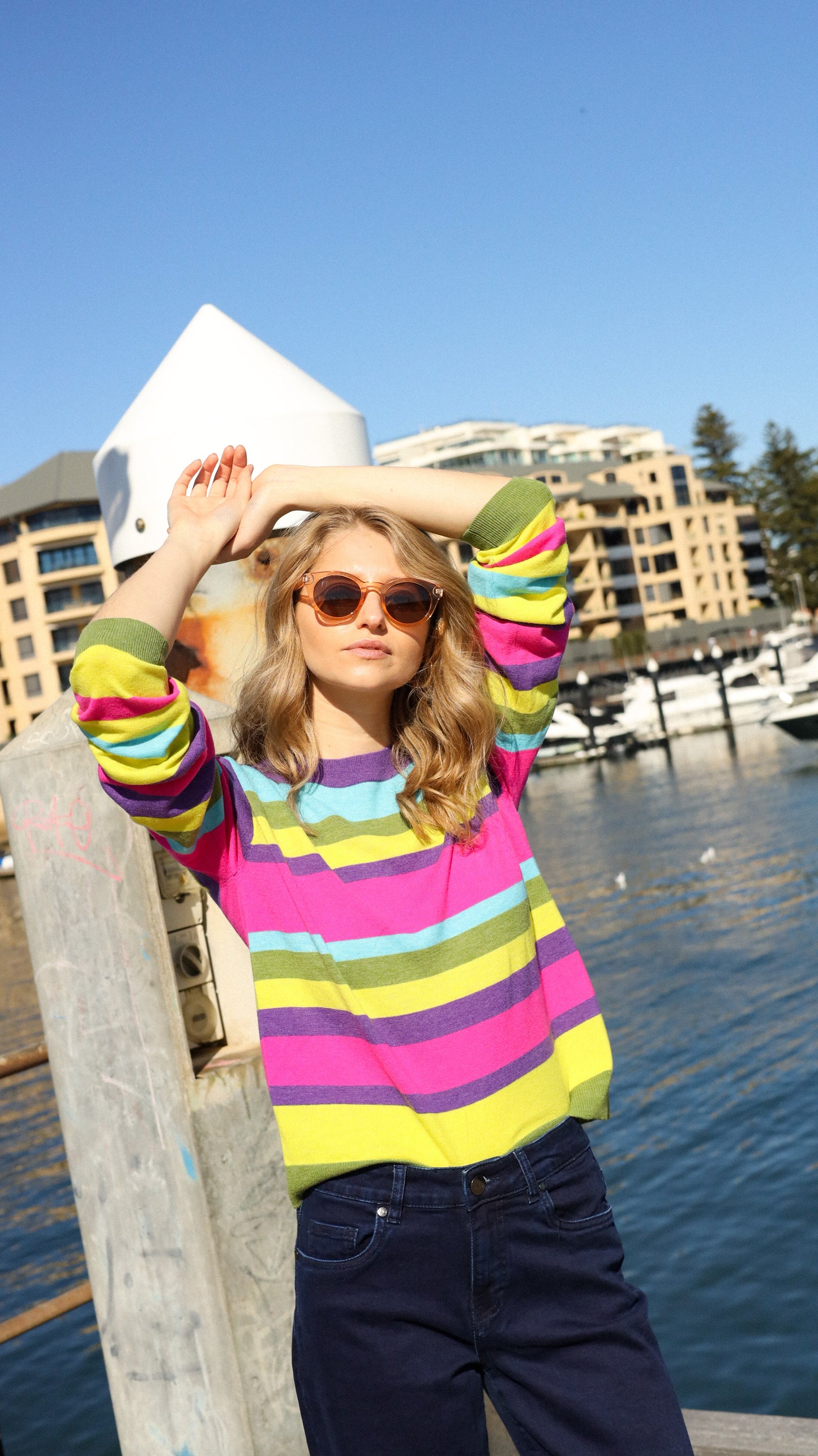 Bridge & Lord - Multi Stripe Pullover | BL5620
