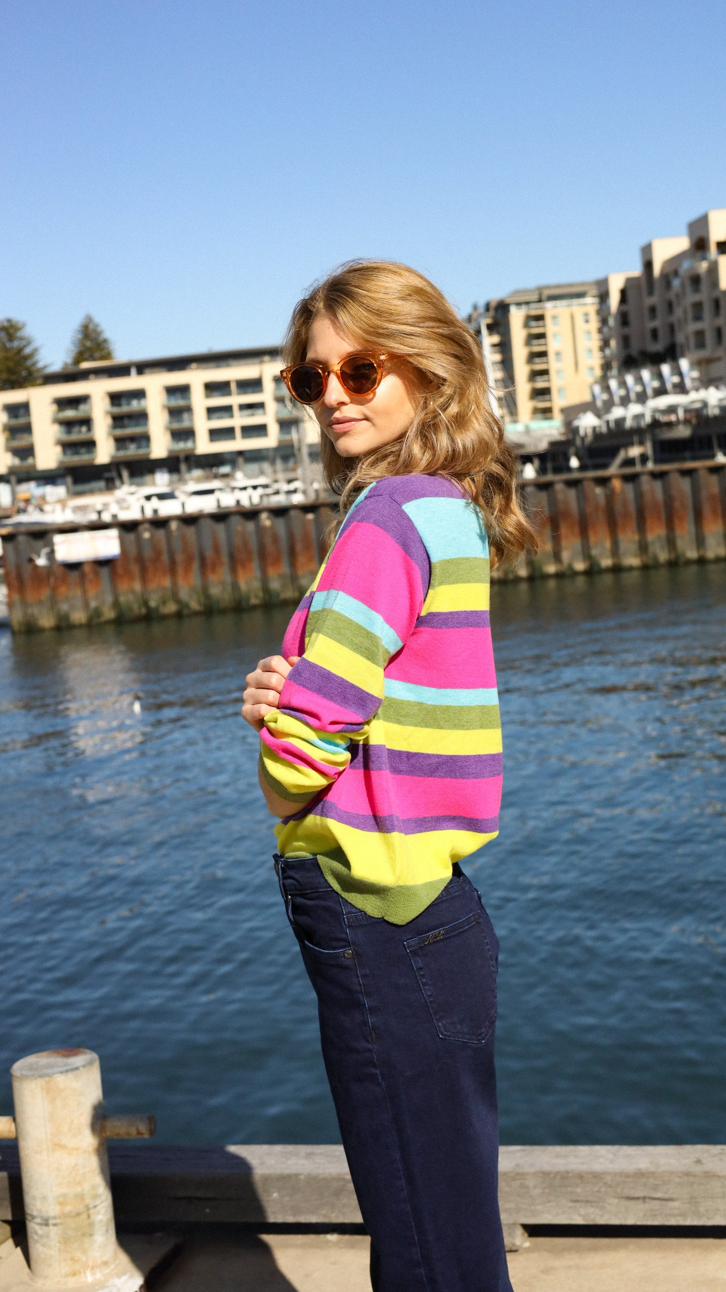 Bridge & Lord - Multi Stripe Pullover | BL5620