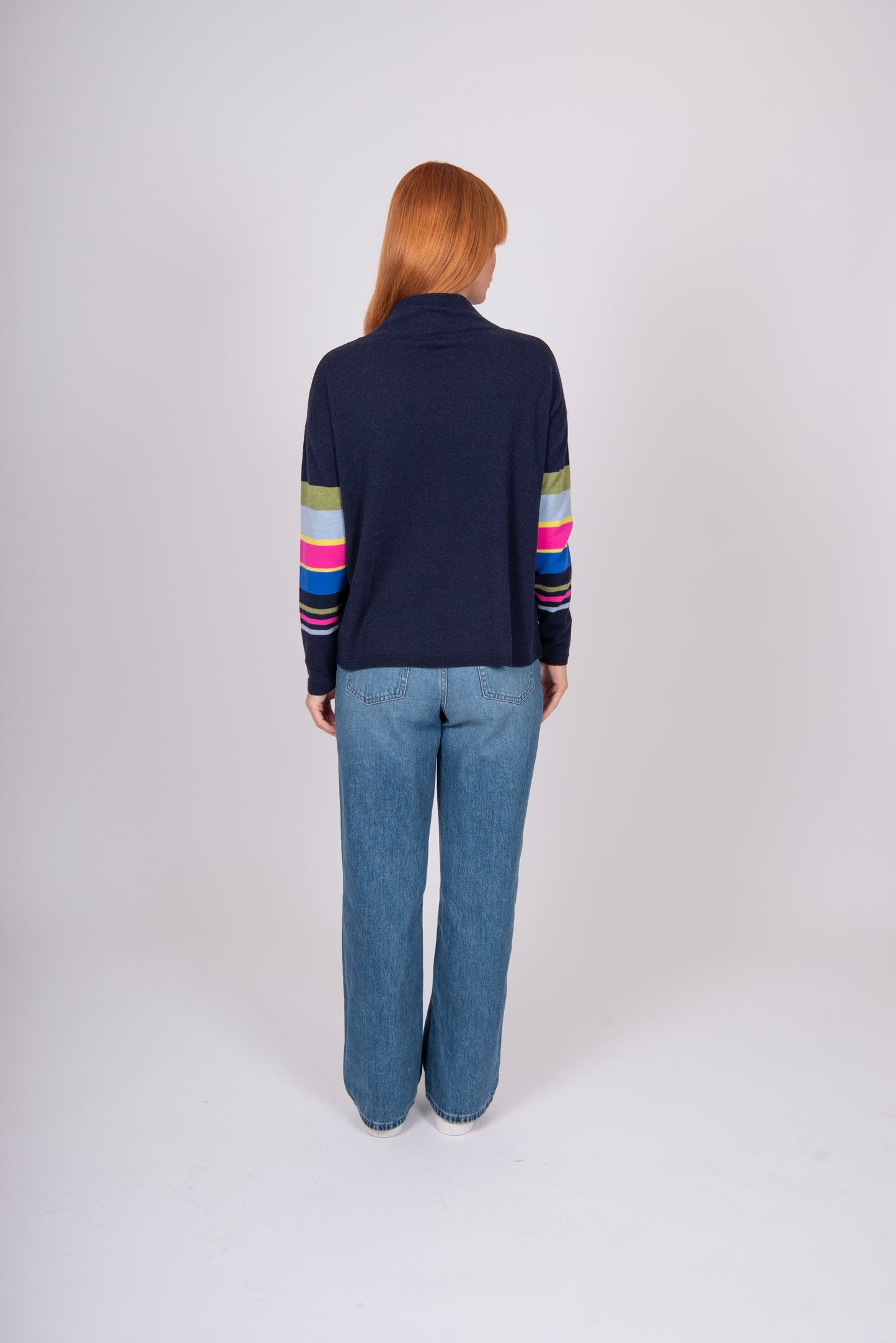 Bridge & Lord - Stripe Sleeve Pullover | BL5621