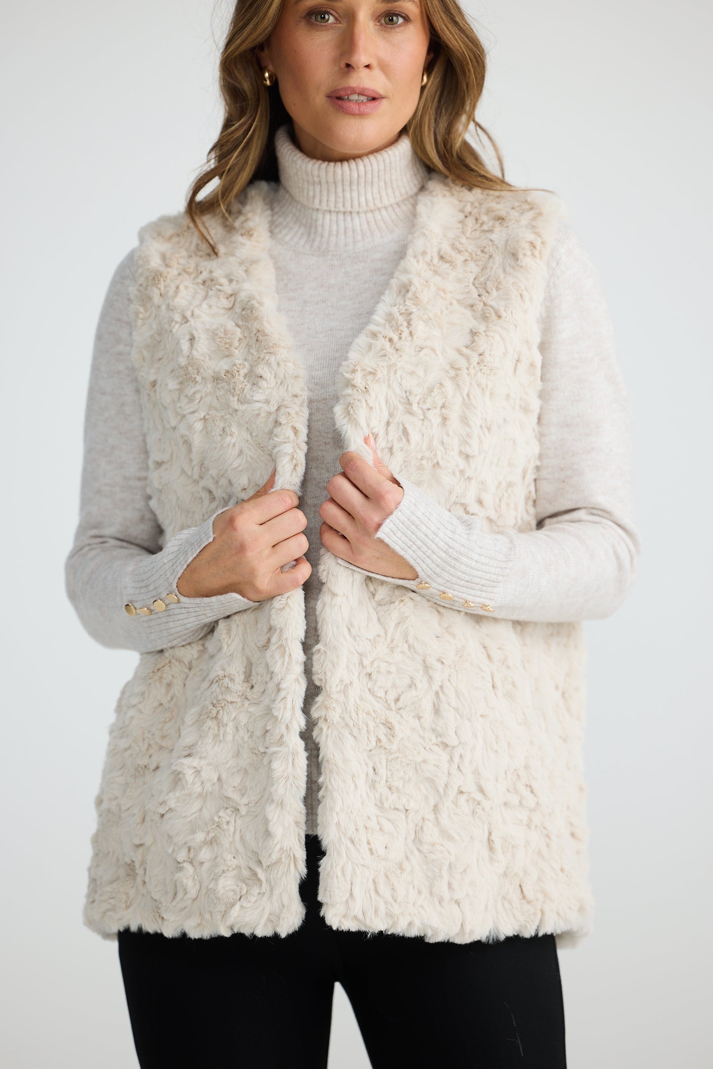 Brave + True - Macey Short Vest BT25118-1