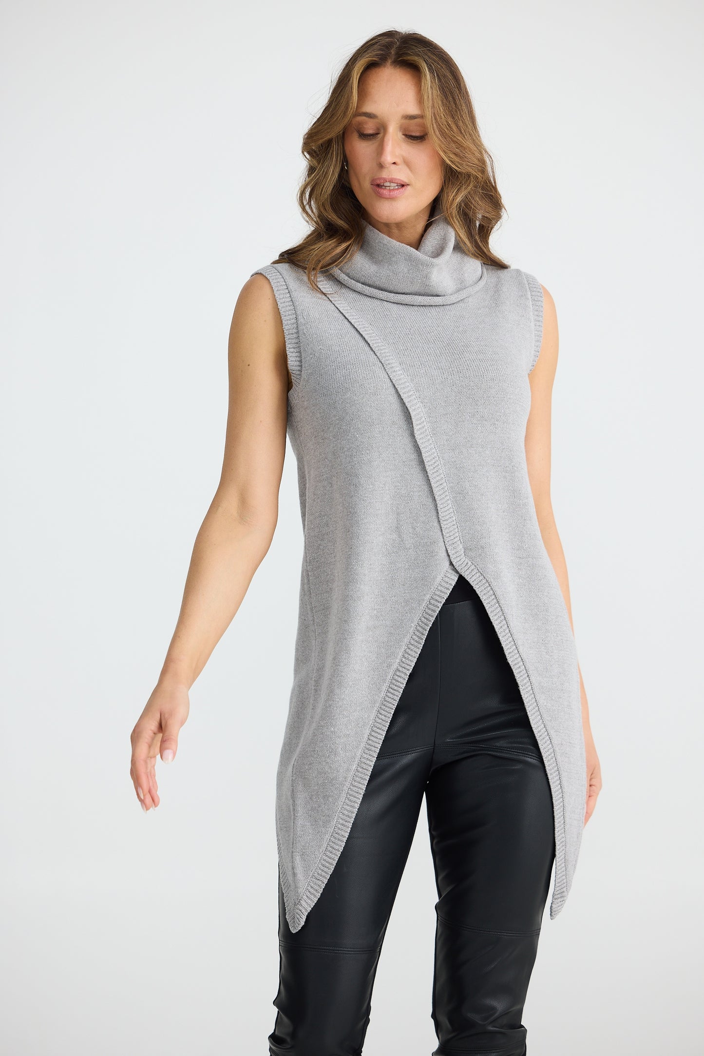 Brave + True - Jenny Knit Grey Marle | BT25150-1