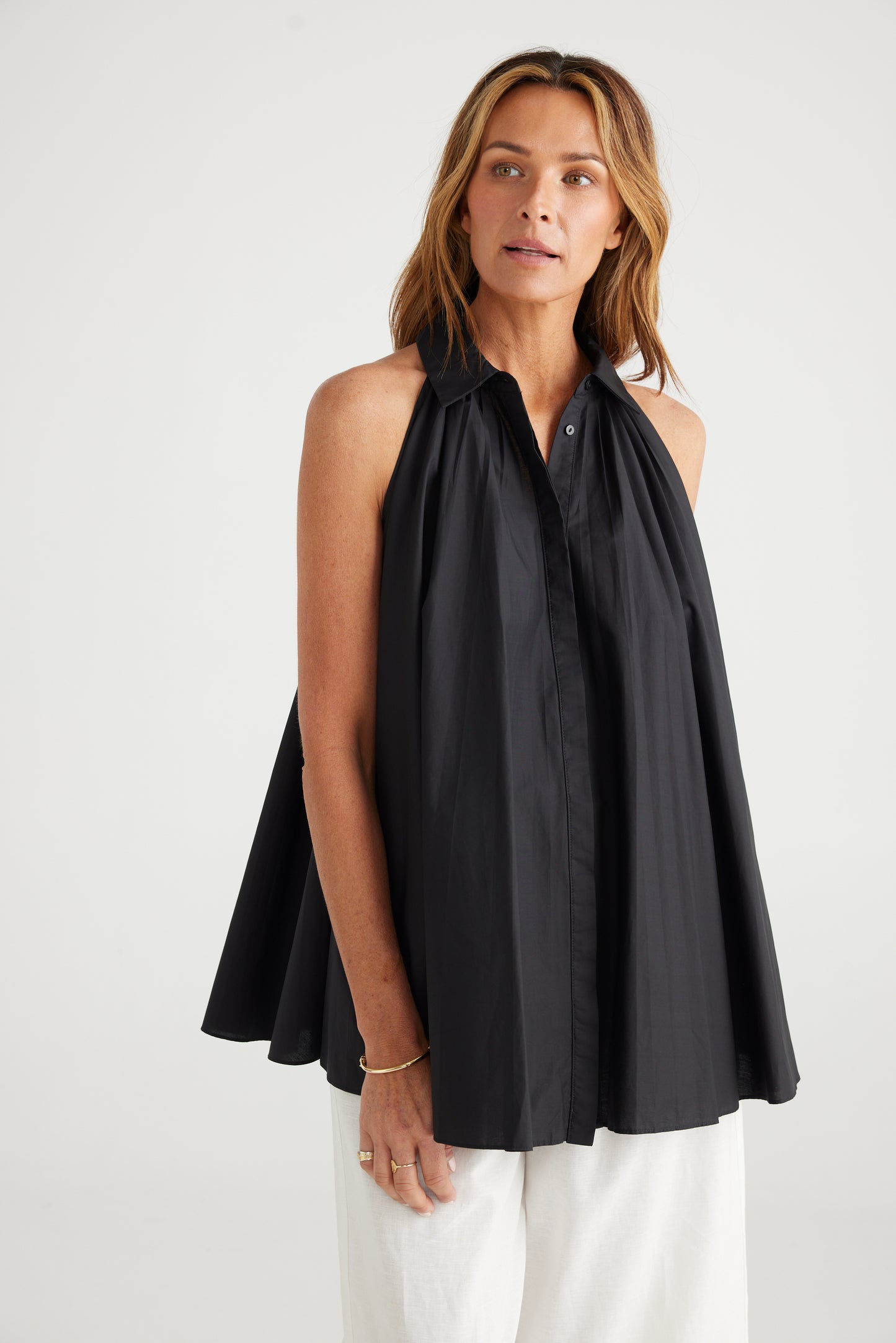 Brave + True - Totem Top Black | BT7117-1