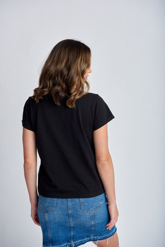 Cloth Paper Scissors - Crew Neck Tee Black | CPS1378