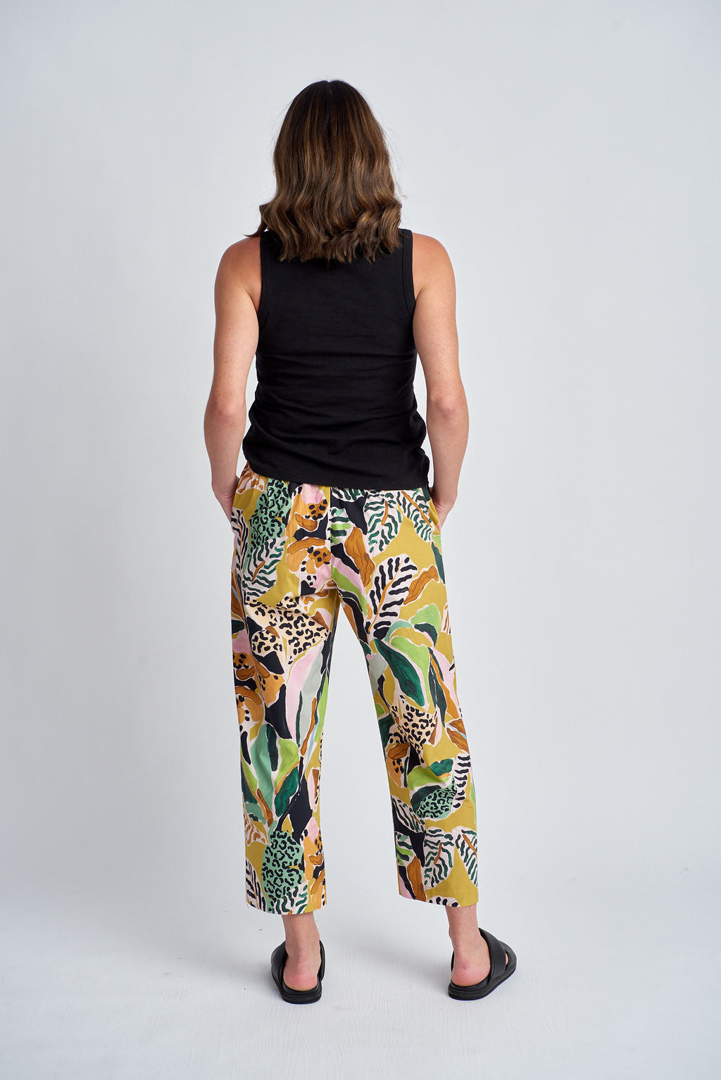 Cloth Paper Scissors - Wide Leg Pant Jungle Print | CPS1532