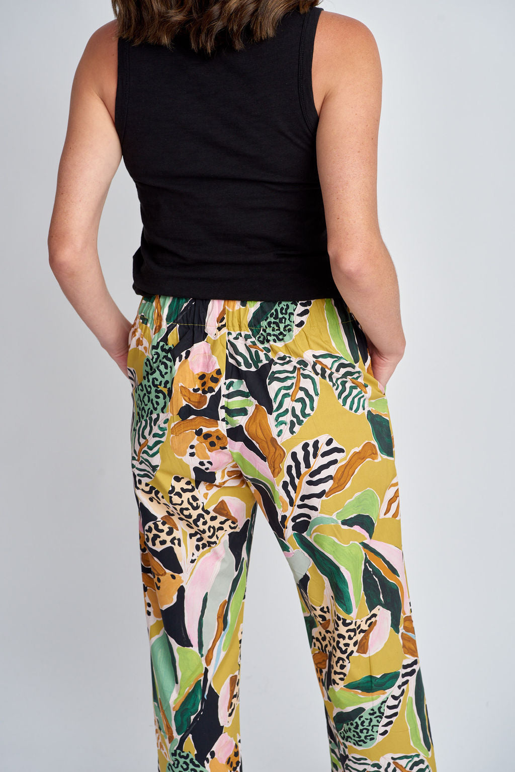 Cloth Paper Scissors - Wide Leg Pant Jungle Print | CPS1532