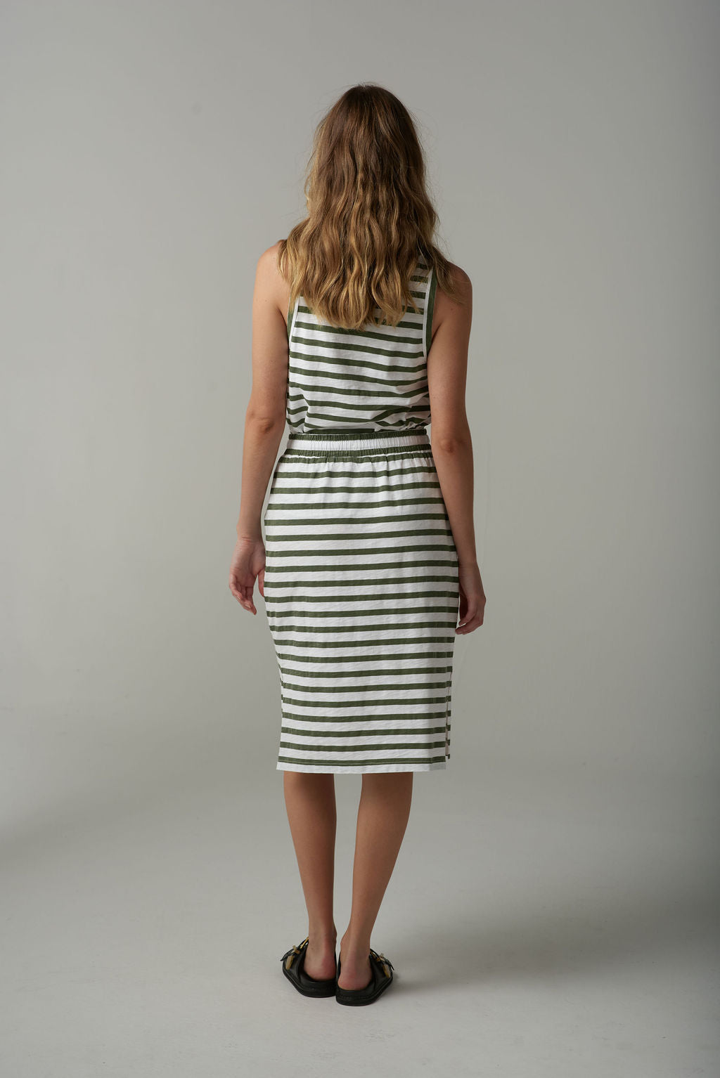 Cloth Paper Scissors - Stripe Draw String Skirt C1557