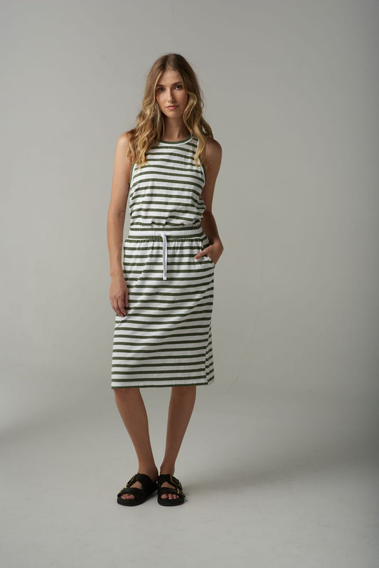 Cloth Paper Scissors - Stripe Draw String Skirt C1557