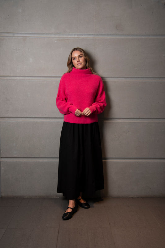 Fields Knitwear - Funner Neck Wedge Pullover FK5027