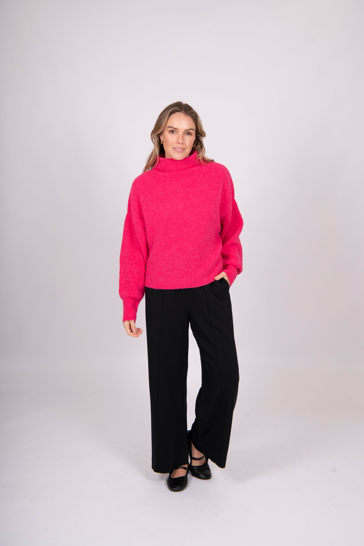 Fields Knitwear - Funner Neck Wedge Pullover FK5027