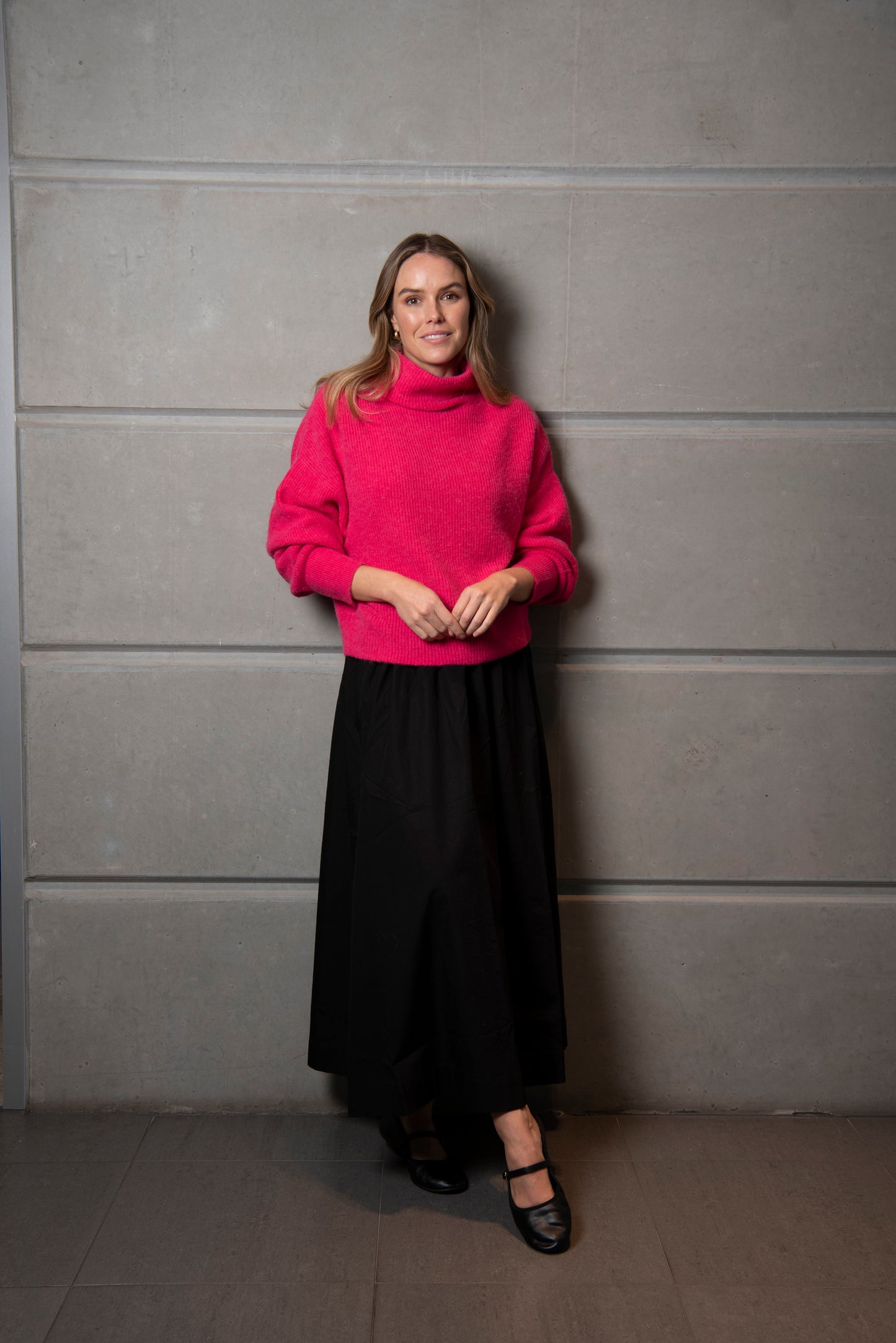 Fields Knitwear - Funner Neck Wedge Pullover FK5027