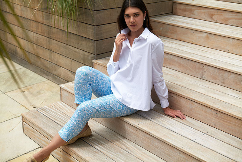 Foil - Full Swing Trapeze Top White | FO7377