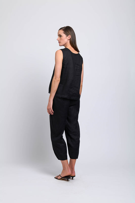 Foil - Fringe Benefits Shell Top Black | FO7888