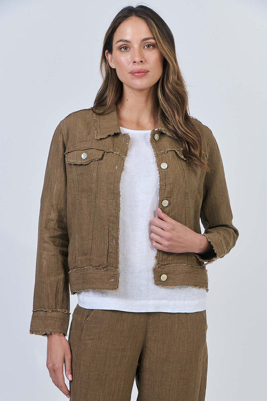 Naturals – Lightweight Linen Jacket / GA30