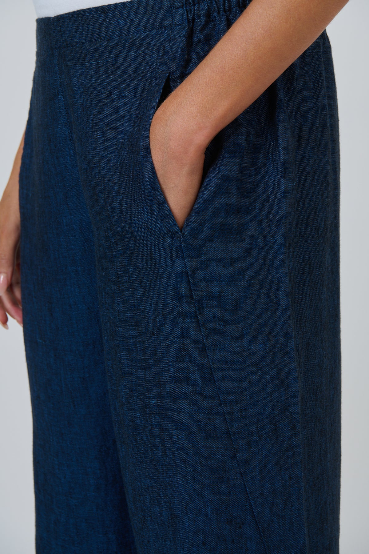 Naturals by O & J - Linen Wide-Leg Pant | GA398