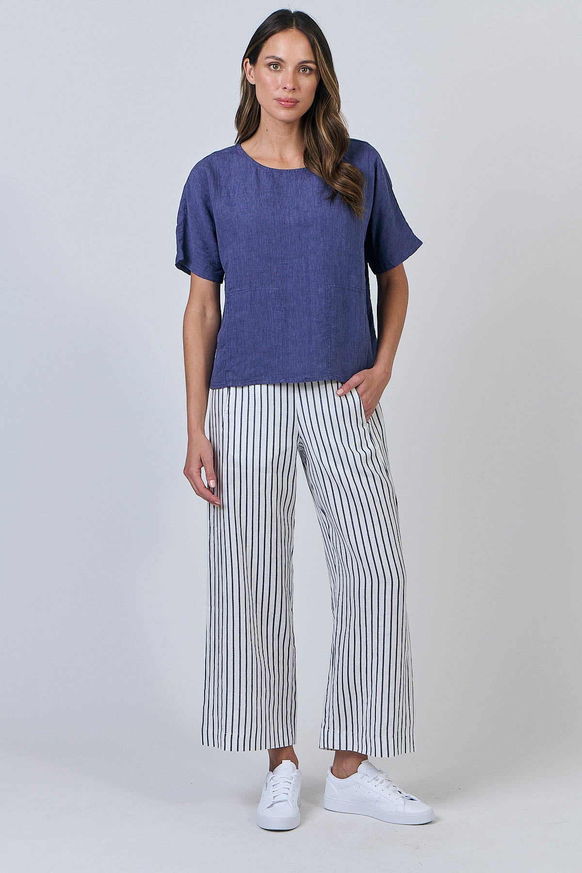Naturals - Linen Wide-Leg Pant GA398