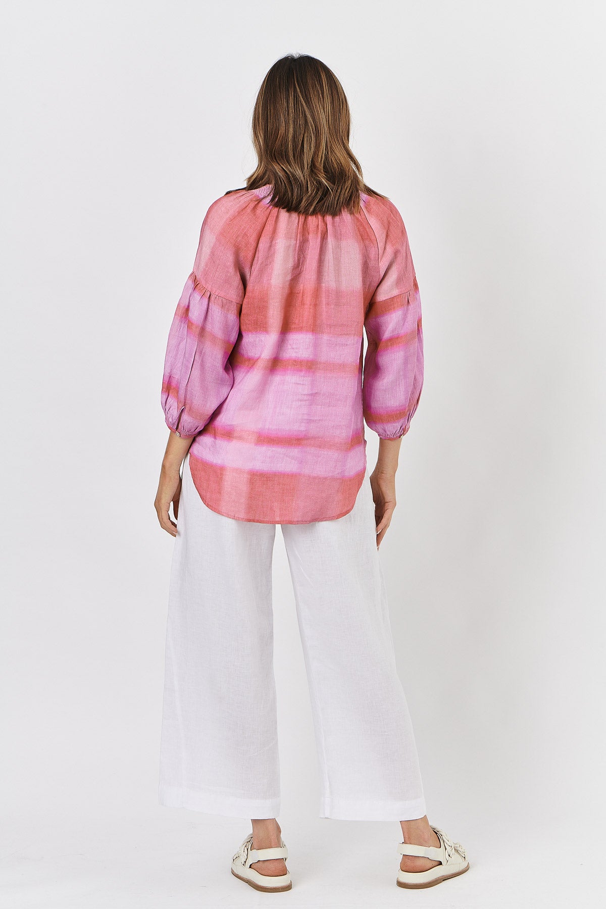 Naturals - Linen Pants White | GA398