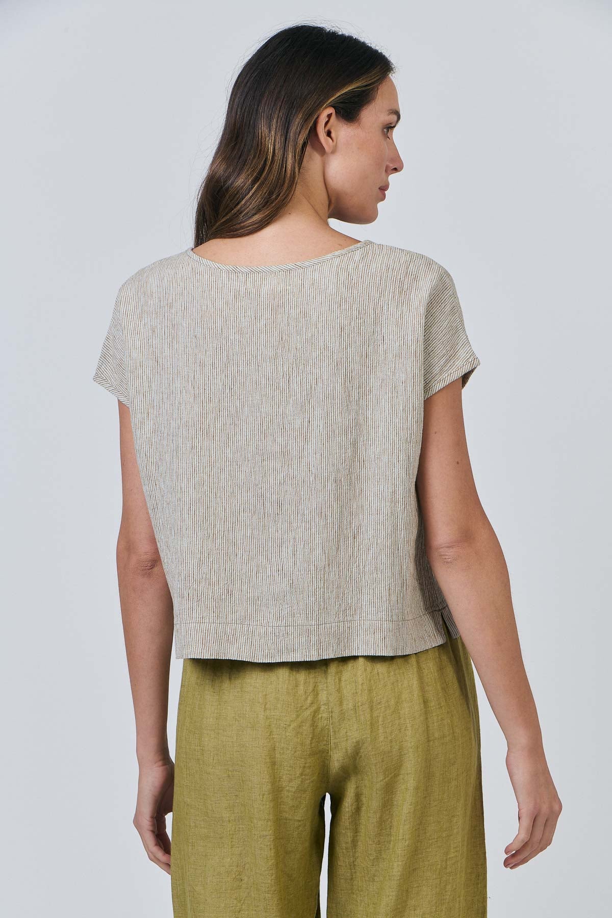 Naturals - Relaxed Linen Top / Blister GA504