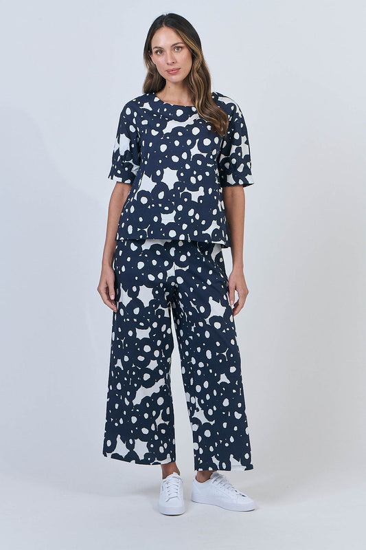 Naturals - Cotton Stretch Cropped Trouser GA637