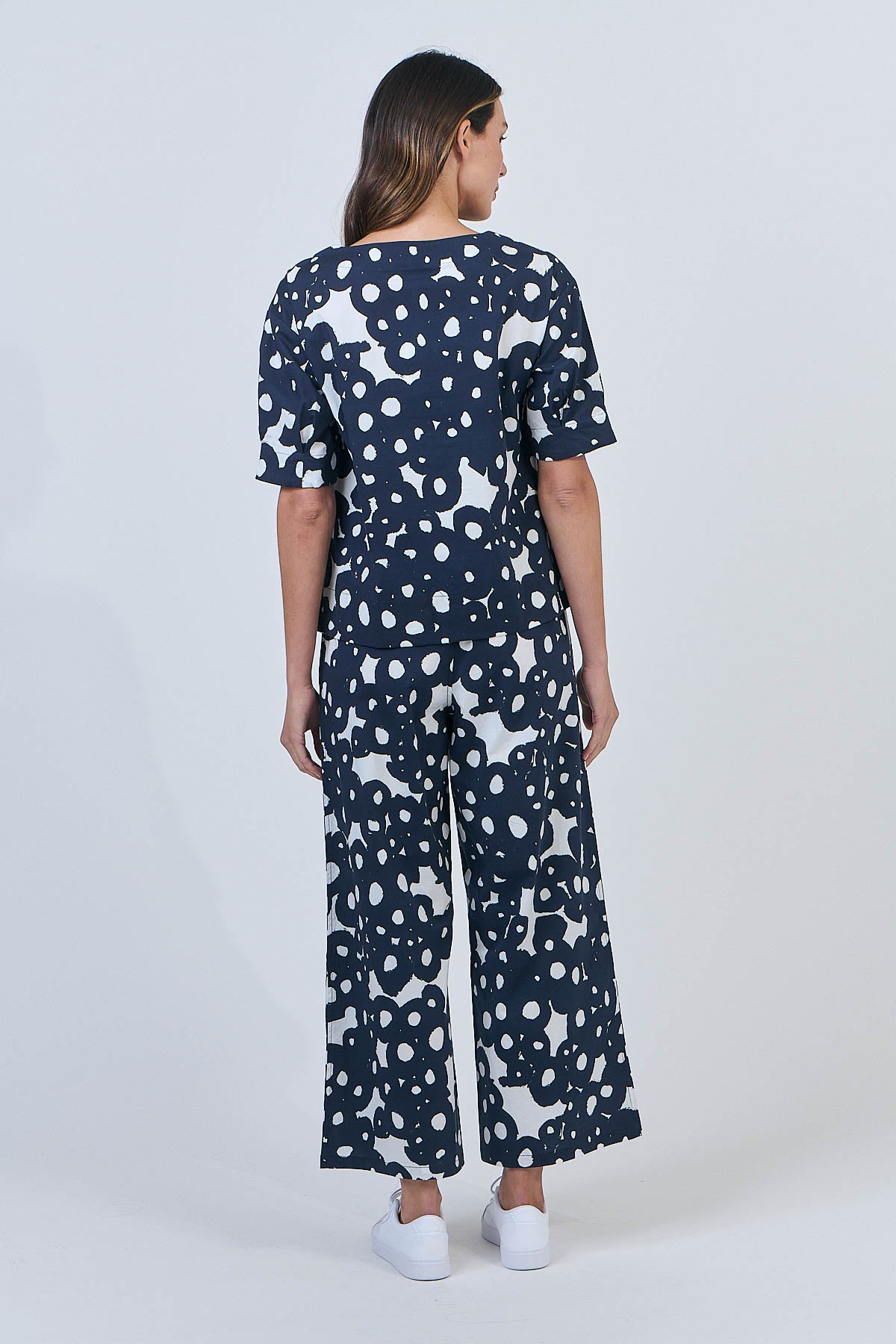 Naturals - Cotton Stretch Cropped Trouser GA637