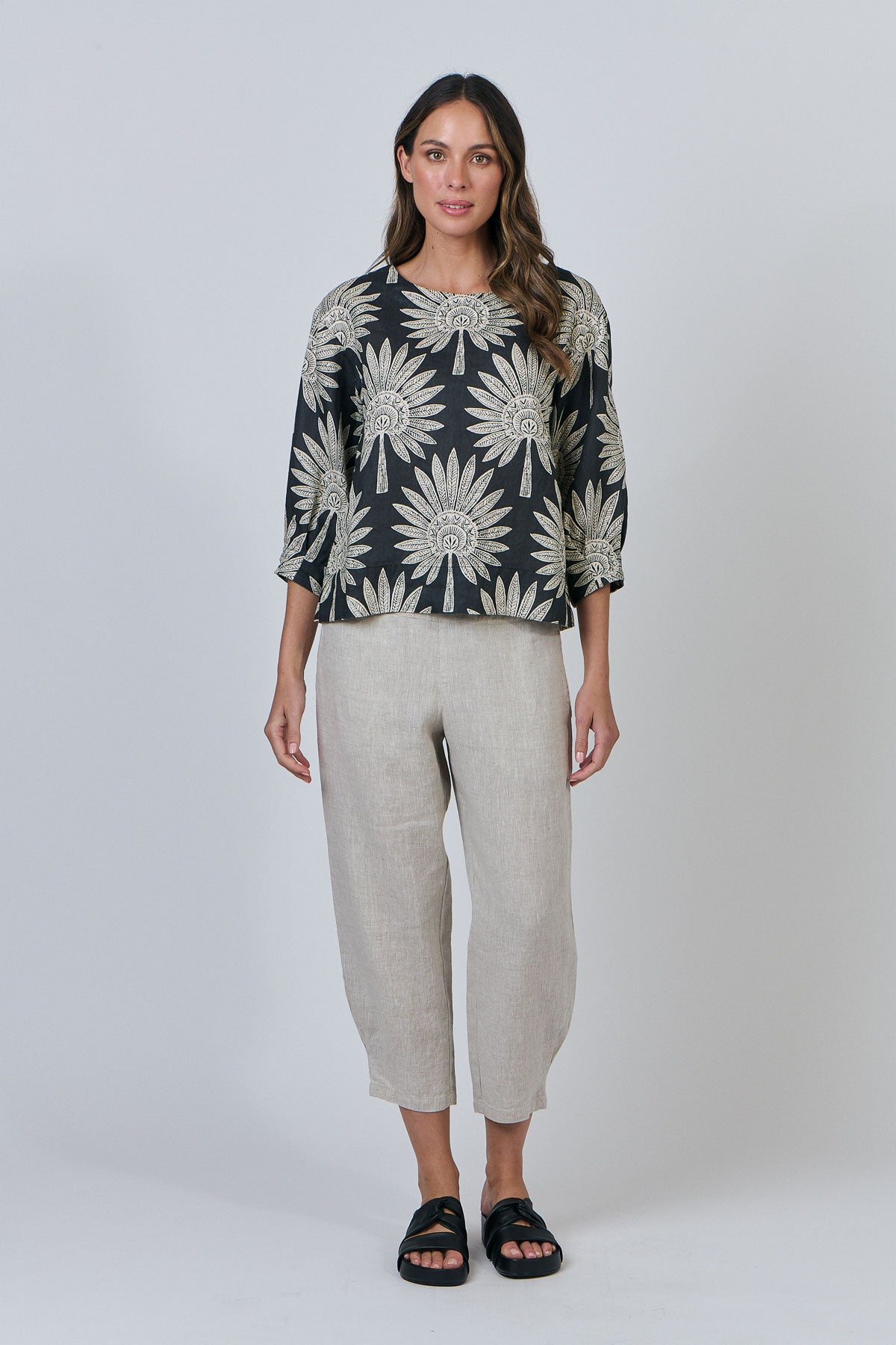 Naturals – Linen Top / Date Palm GA641