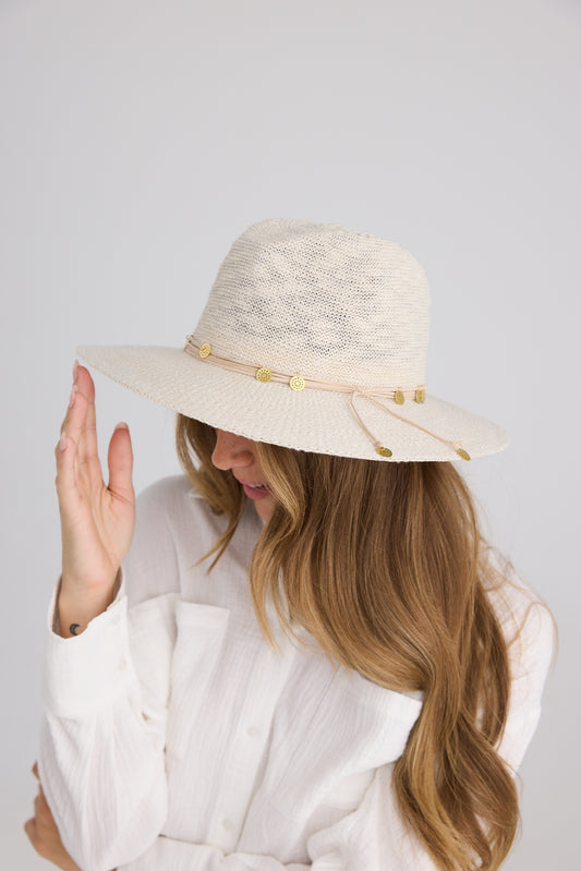 Holiday - Elise Hat - Beige HA25235
