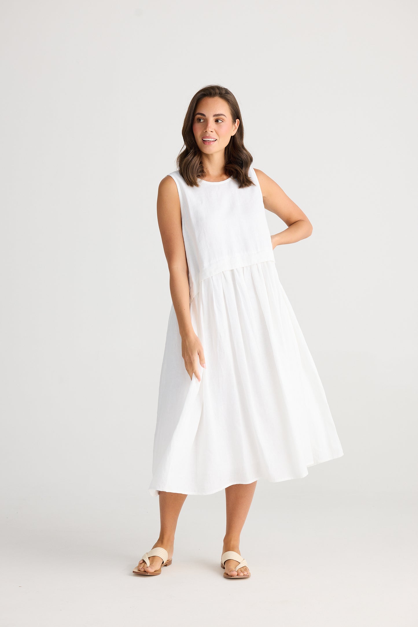 Holiday - Tropez Dress White | HC24046-1