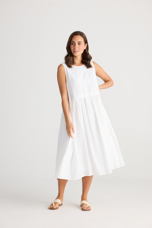 Holiday - Tropez Dress White | HC24046-1