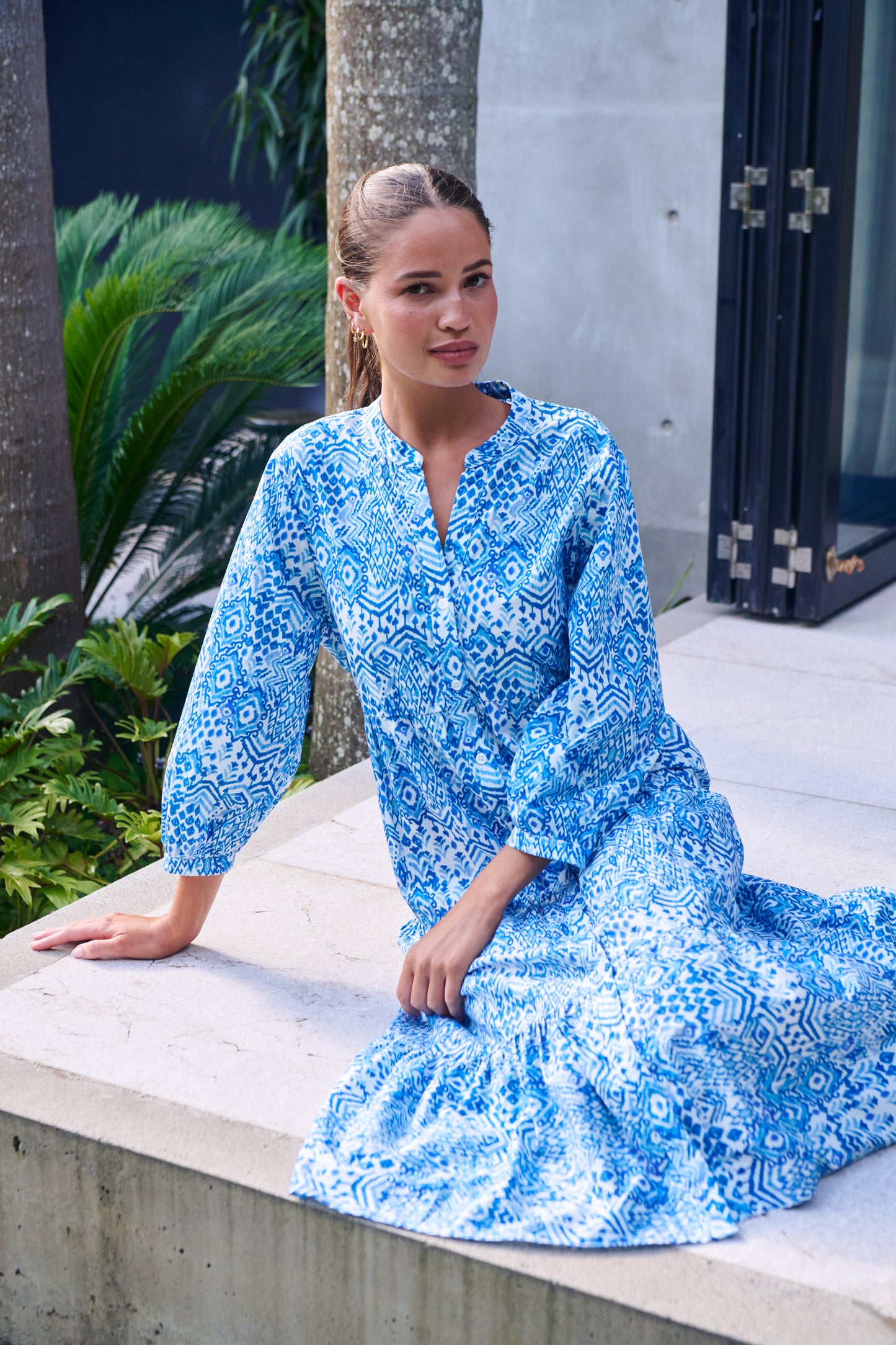 Namastai - 3/4 Sleeve Dress NAM59