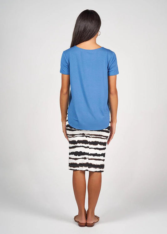 Lou Lou - Janis Bamboo Tee Ocean | 15NB011