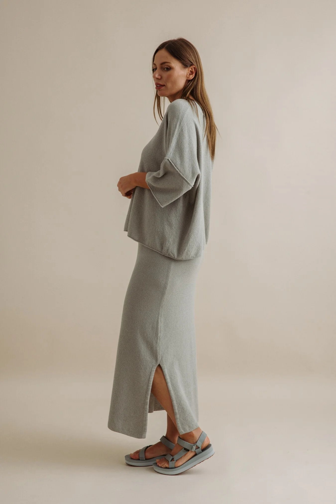 Talamaya - Retreat Cotton Twist Tee Pullover