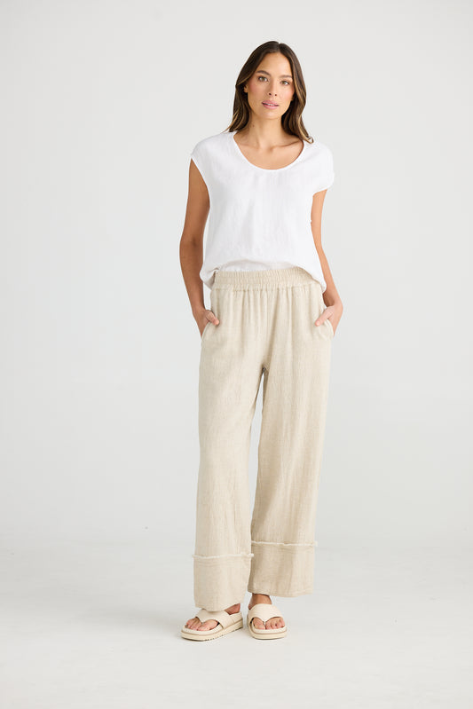 Shanty - Sienna Pant Natural Jaquard | SH24258-1