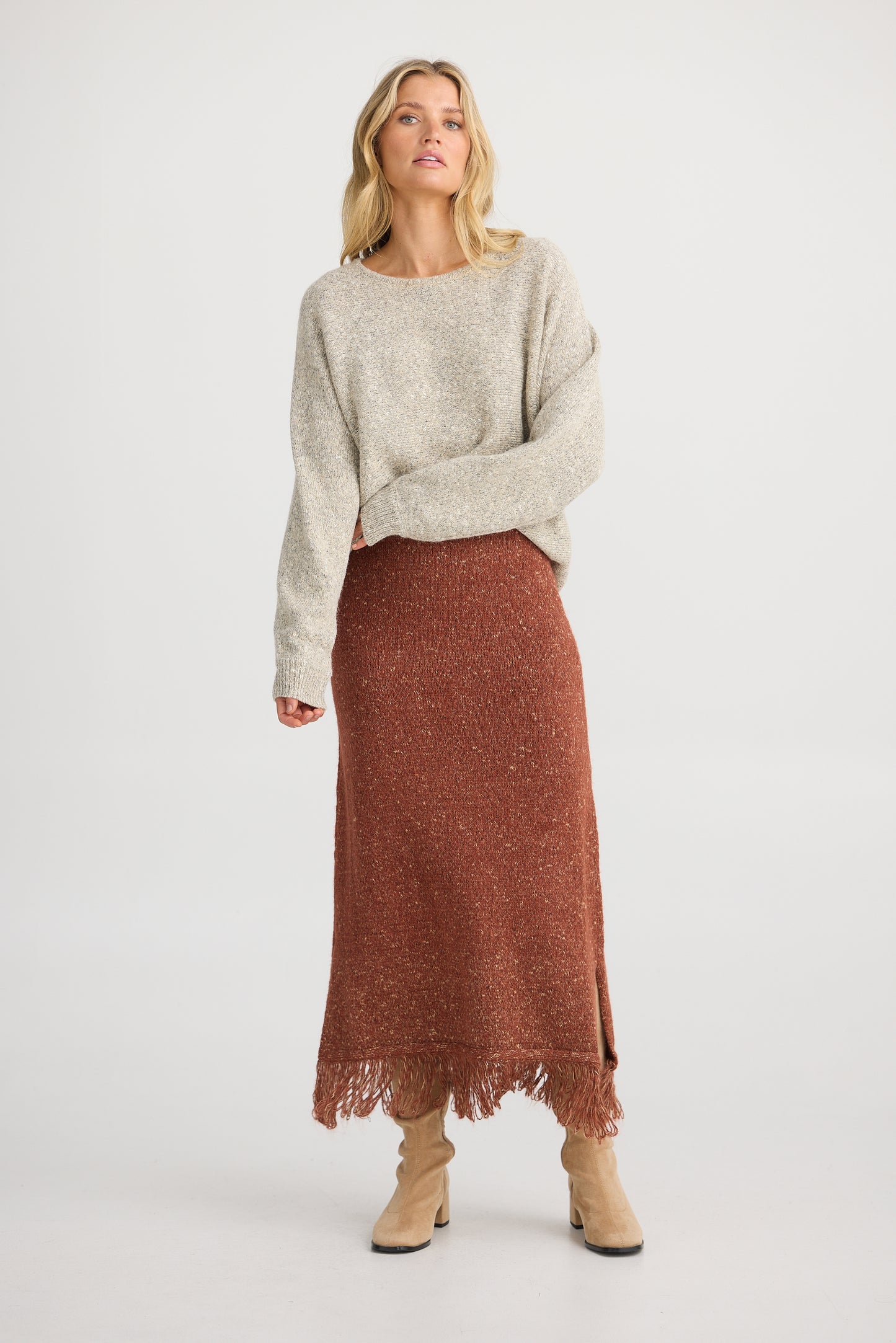 Shanty - Seville Knit Skirt | SH25063-1