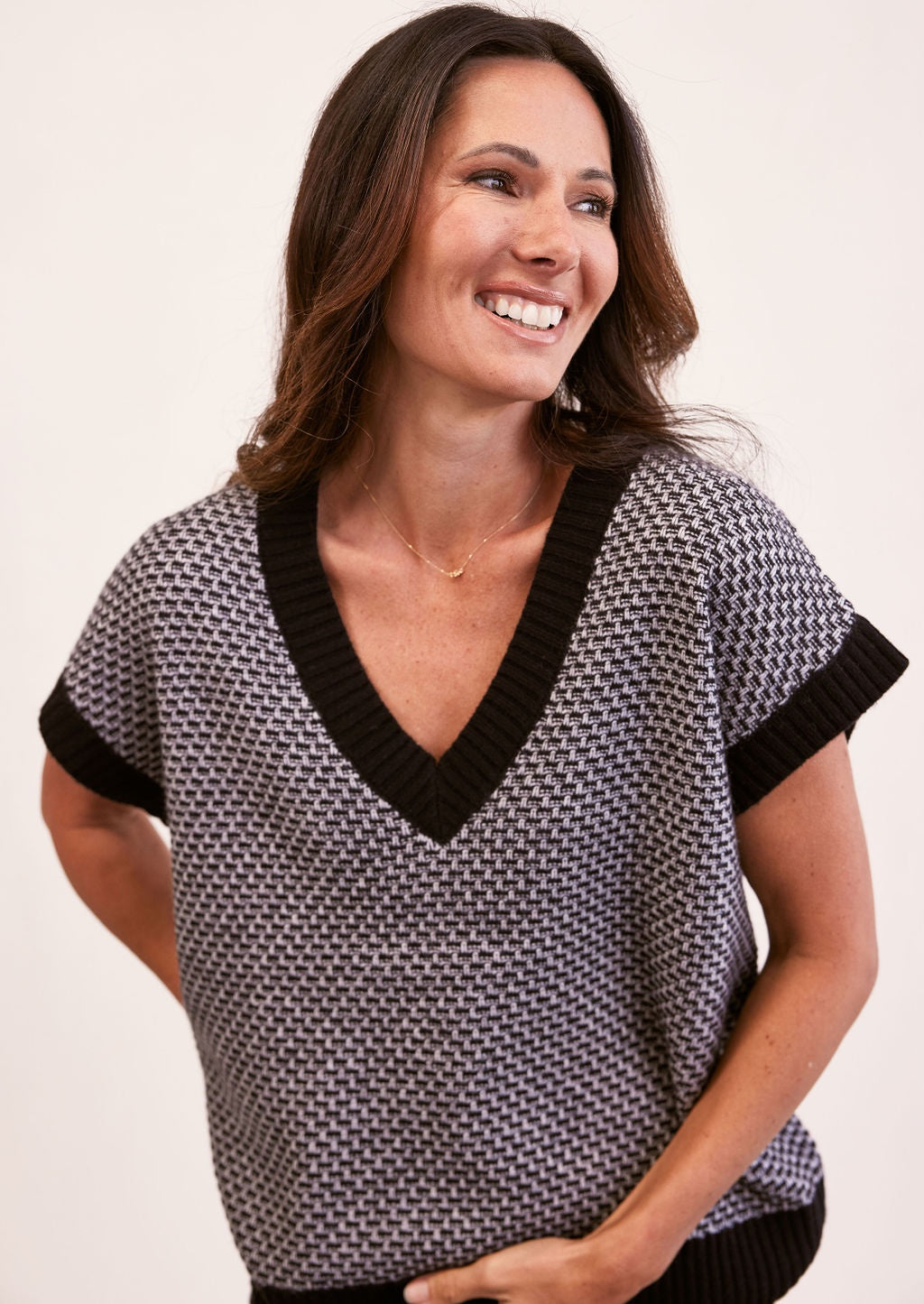 See Saw - Australian Wool Blend Knit Vest | SS220