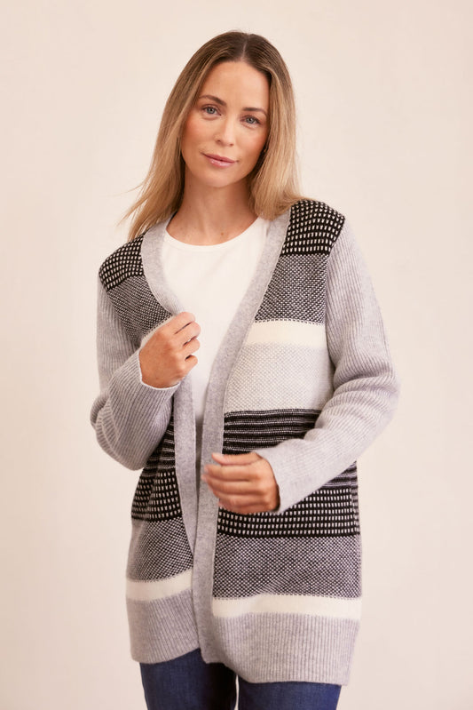 See Saw - Wool Blend Edge To Edge Cardi | SS223