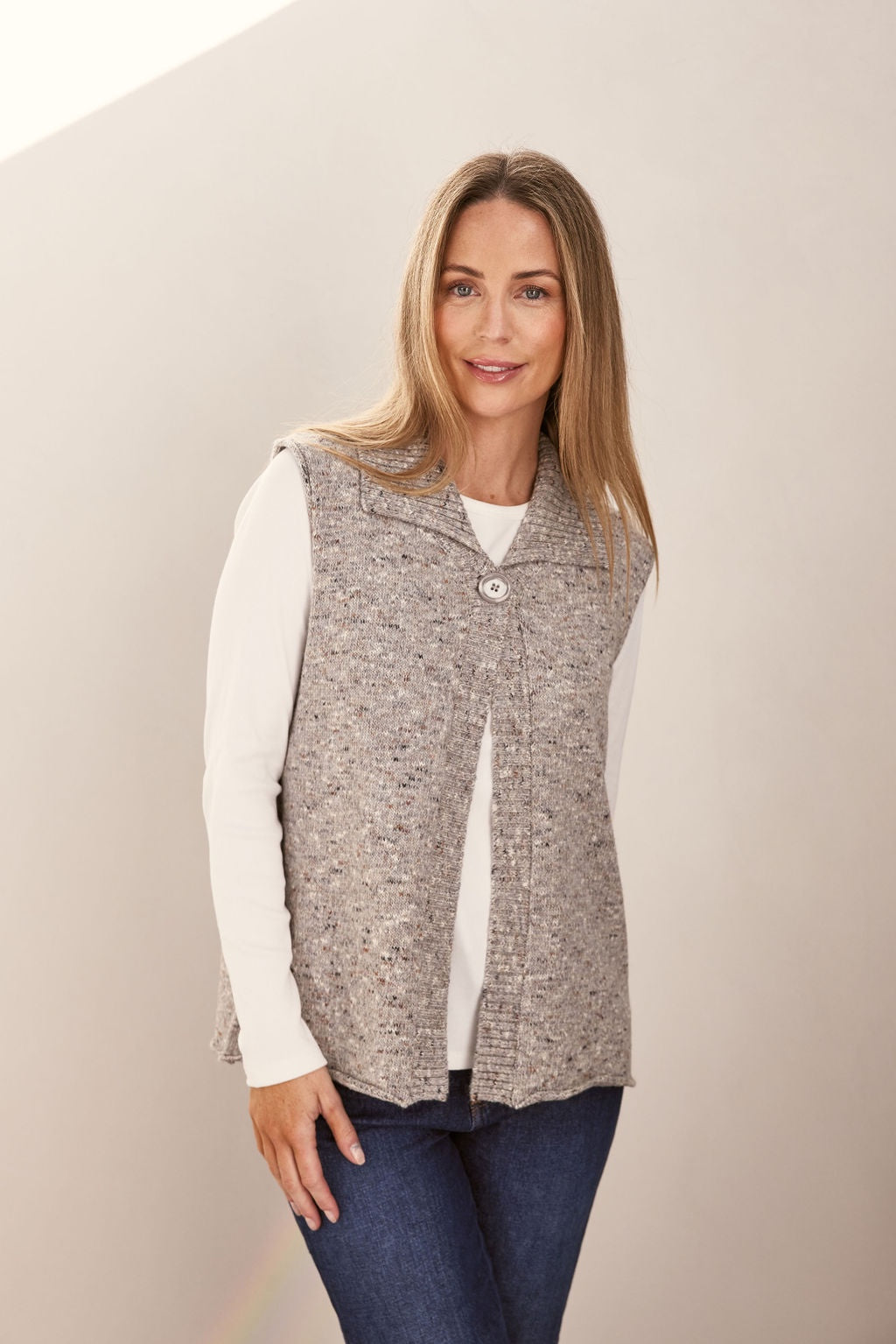 See Saw - Collared Vest | SS256