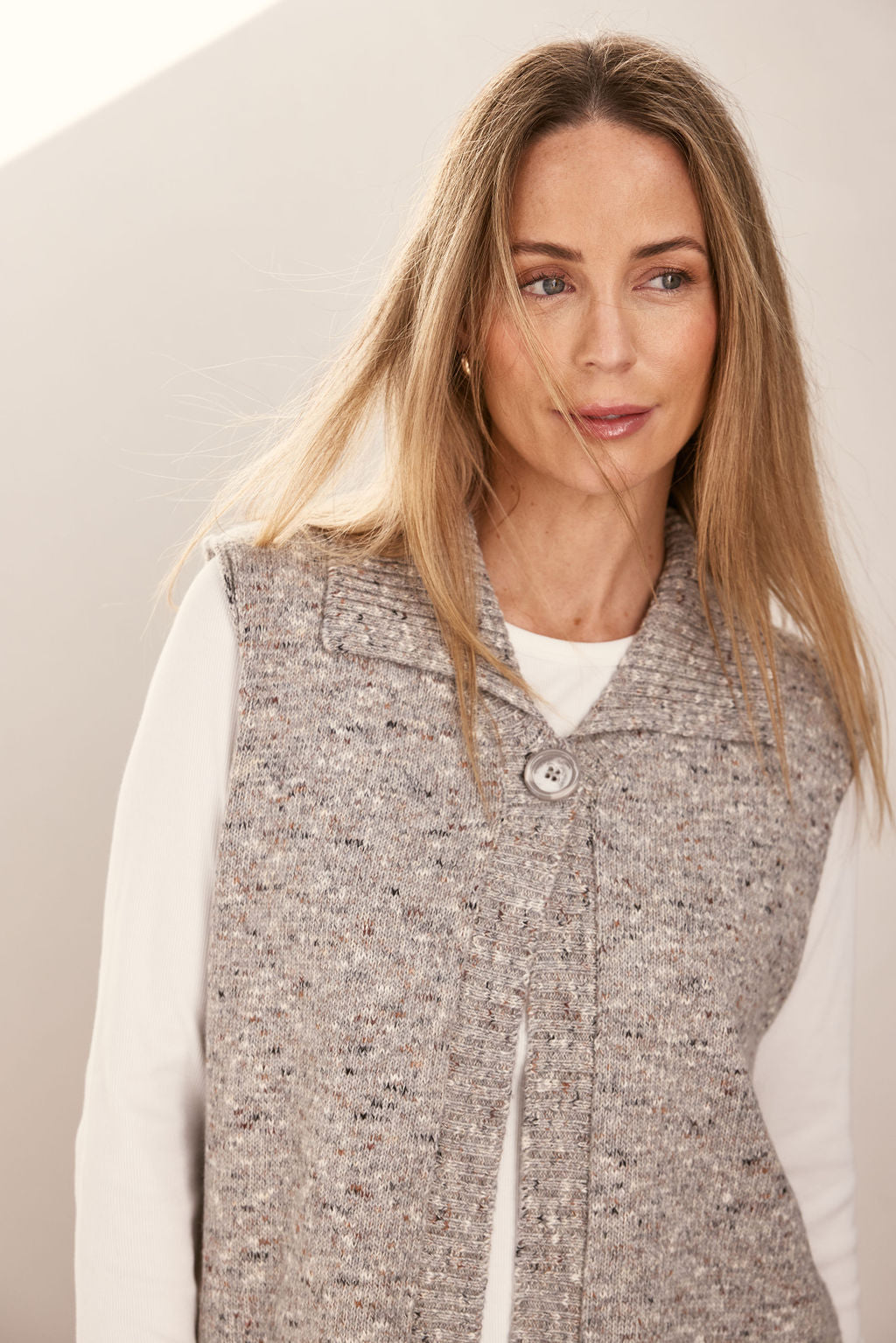 See Saw - Collared Vest | SS256