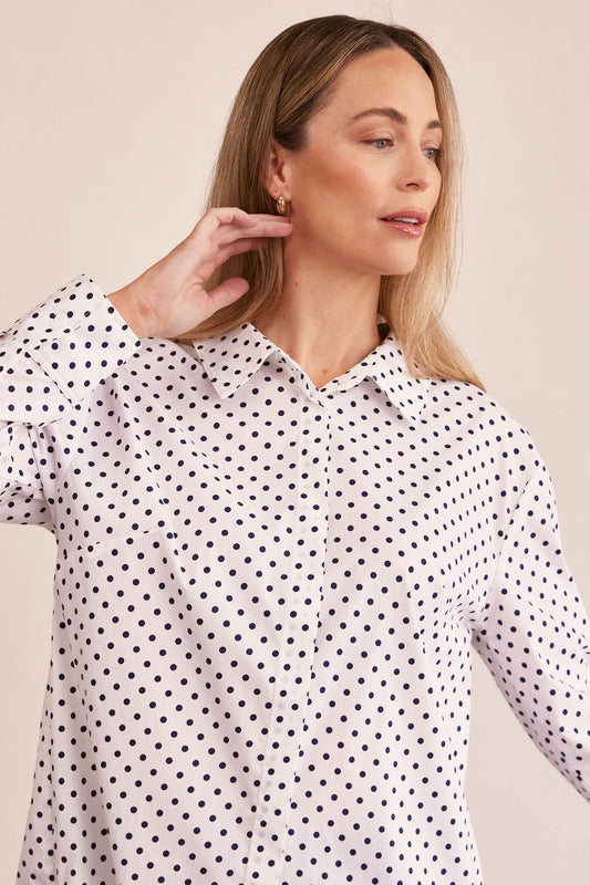 See Saw - Spot Collared Shirt | SS285NW