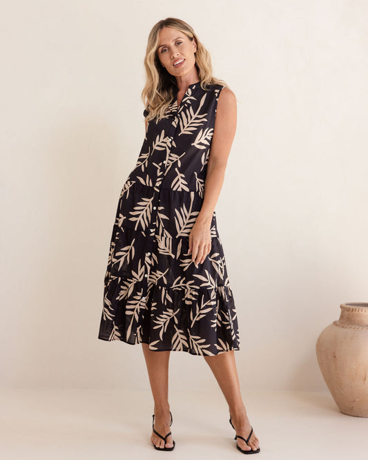 See Saw - 100% Cotton SL Tiered Dress SS530