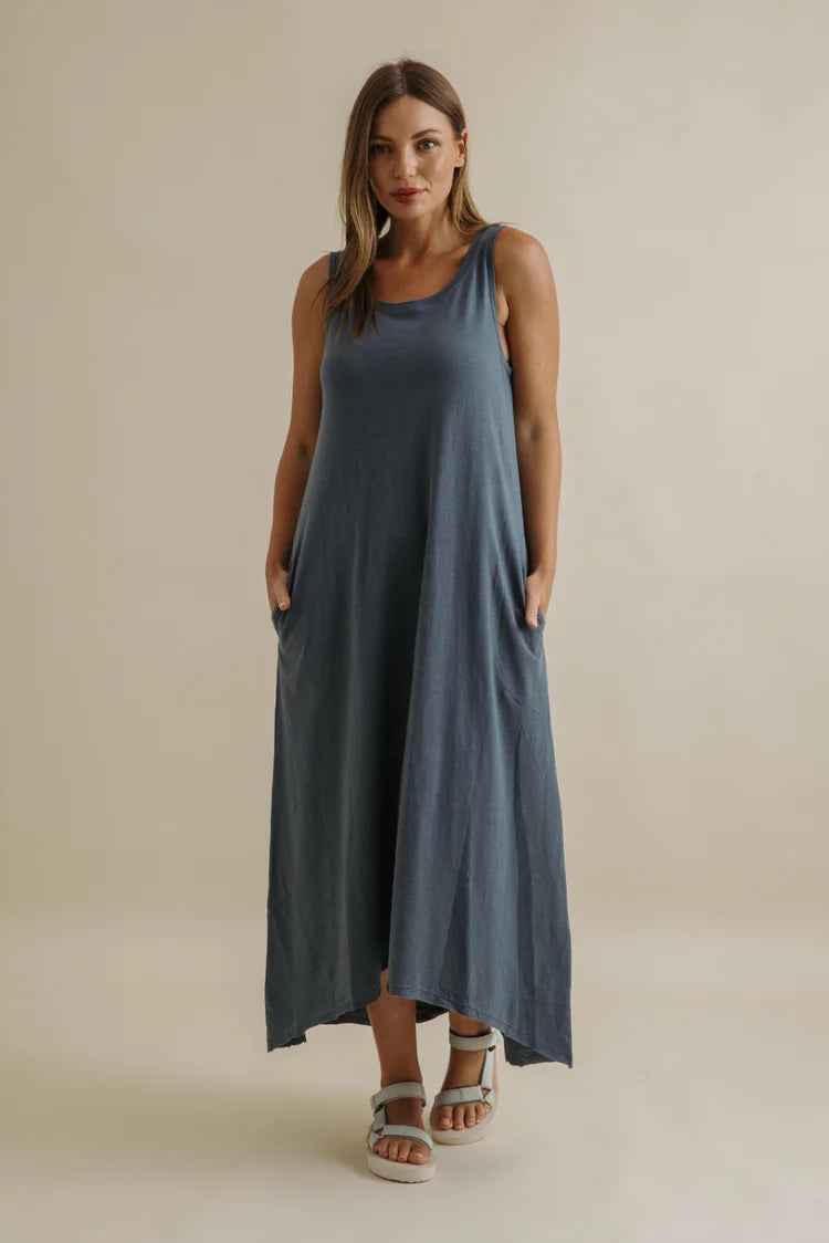 Talamaya - Shoreline Fine Slub Breeze Dress