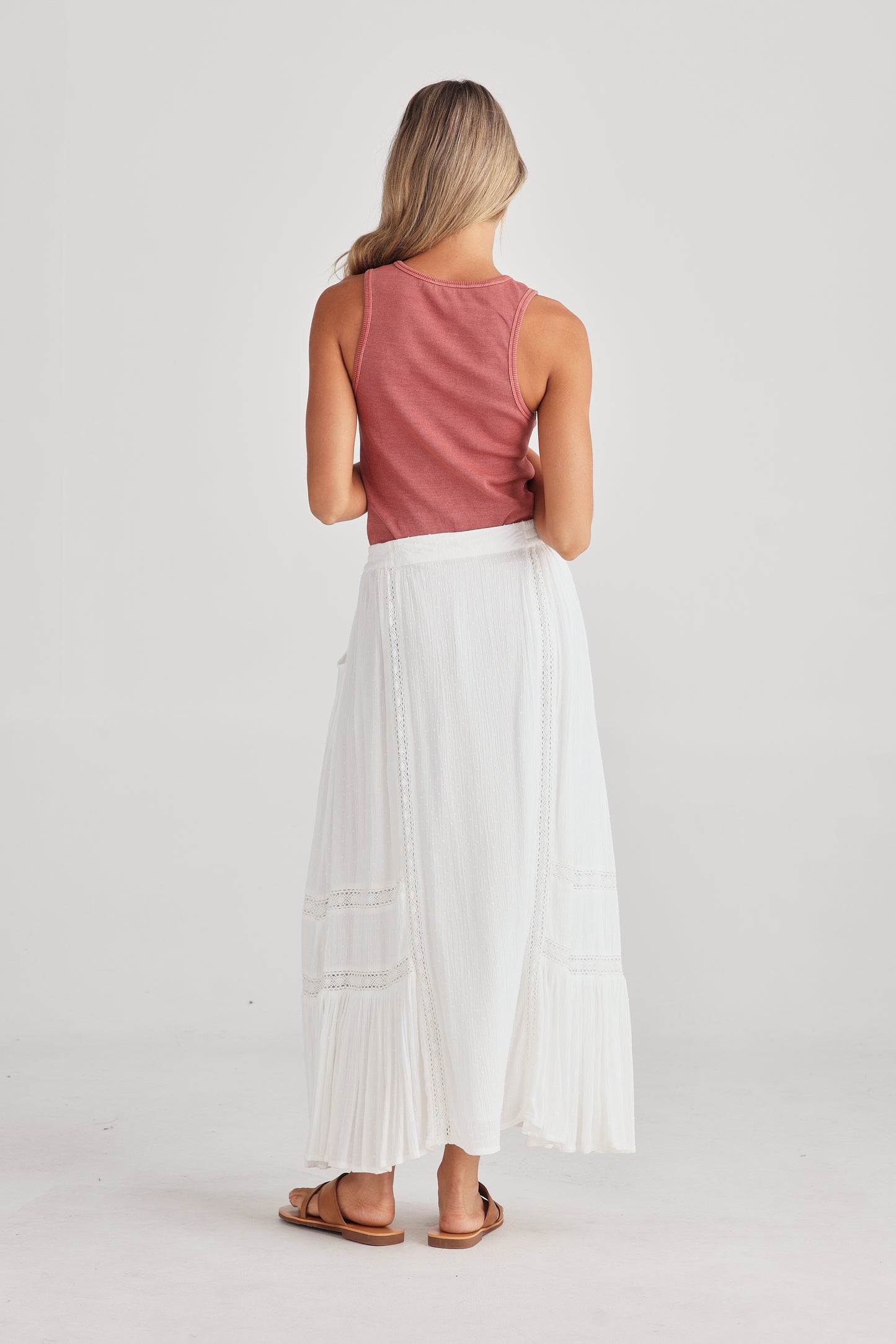 Talisman - Lovers Ribbed Tank Russet | TA24317-1