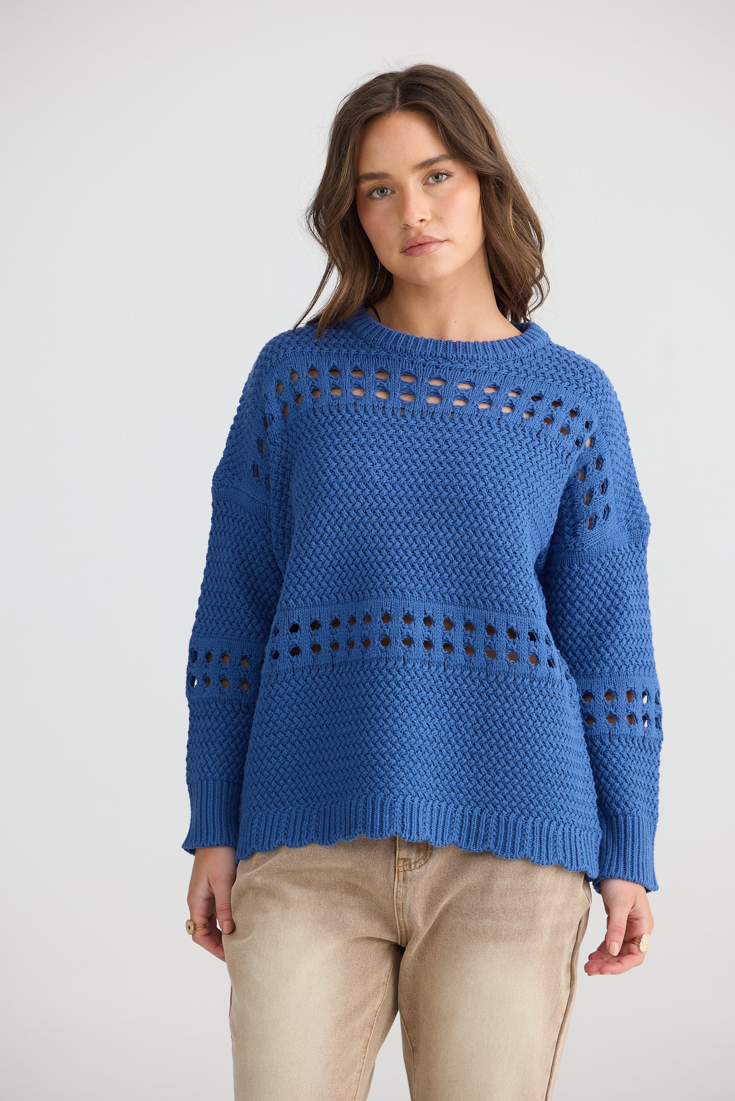 Talisman - Tanner Knit | Sea Blue TA25046-1