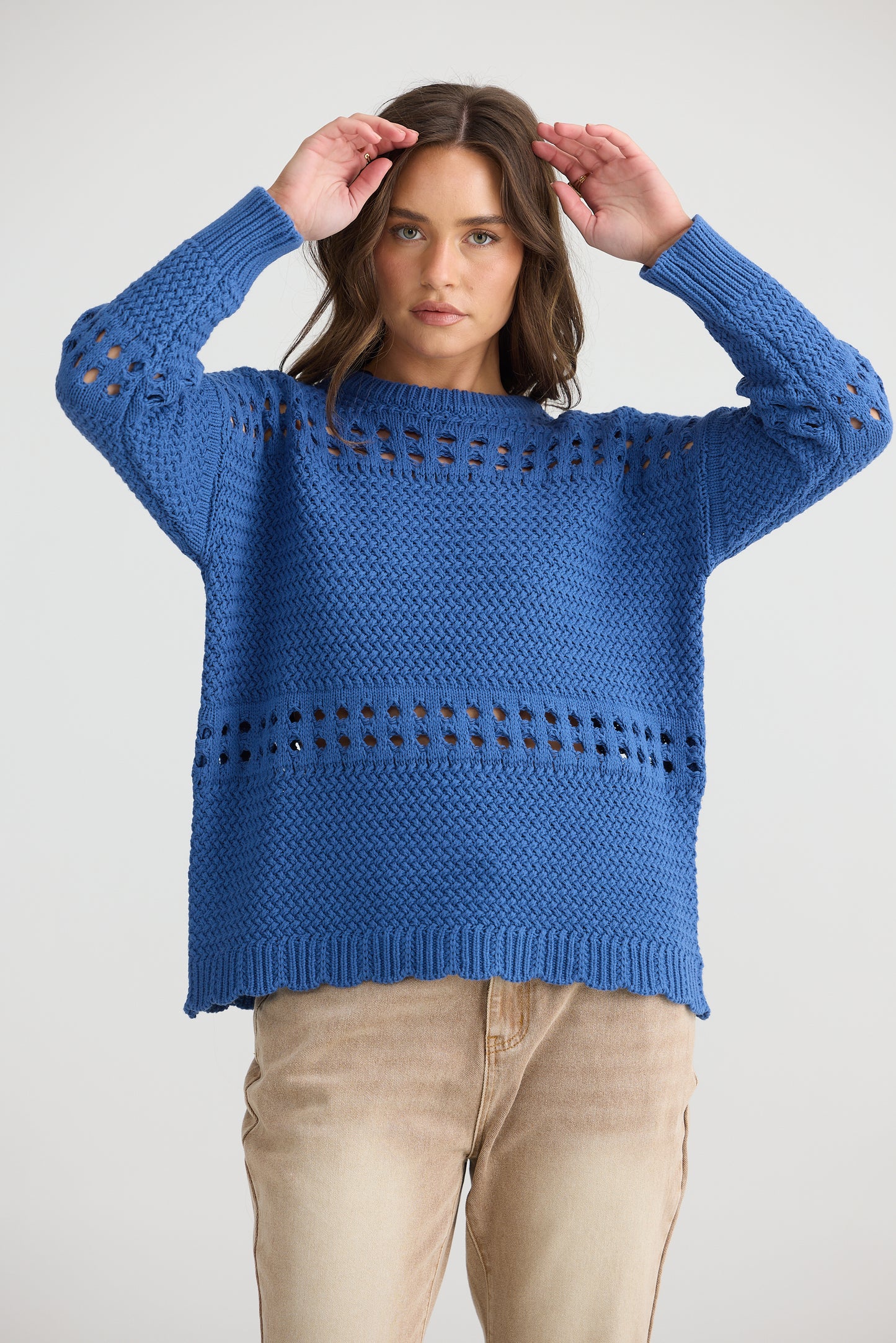Talisman - Tanner Knit | Sea Blue TA25046-1
