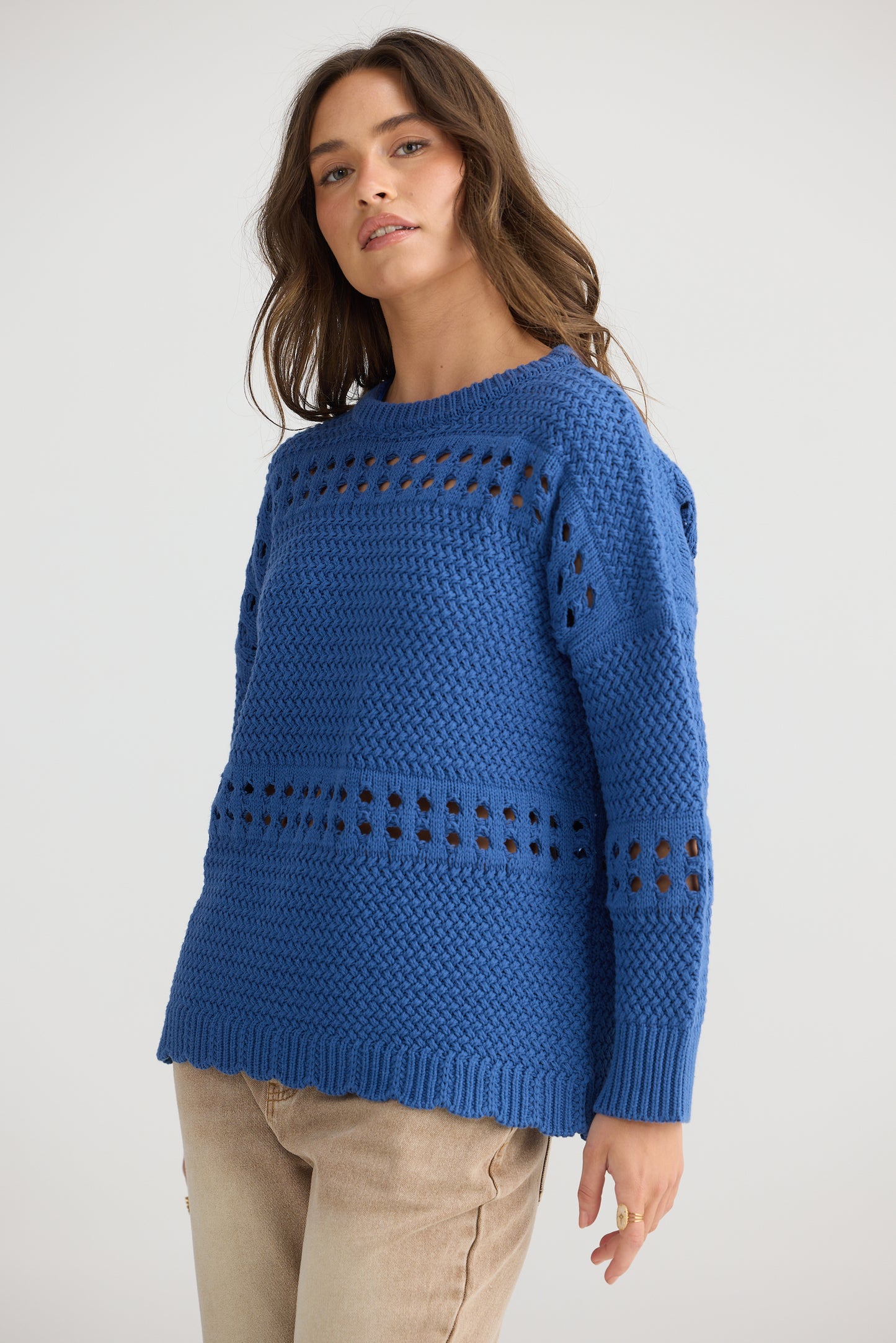 Talisman - Tanner Knit | Sea Blue TA25046-1