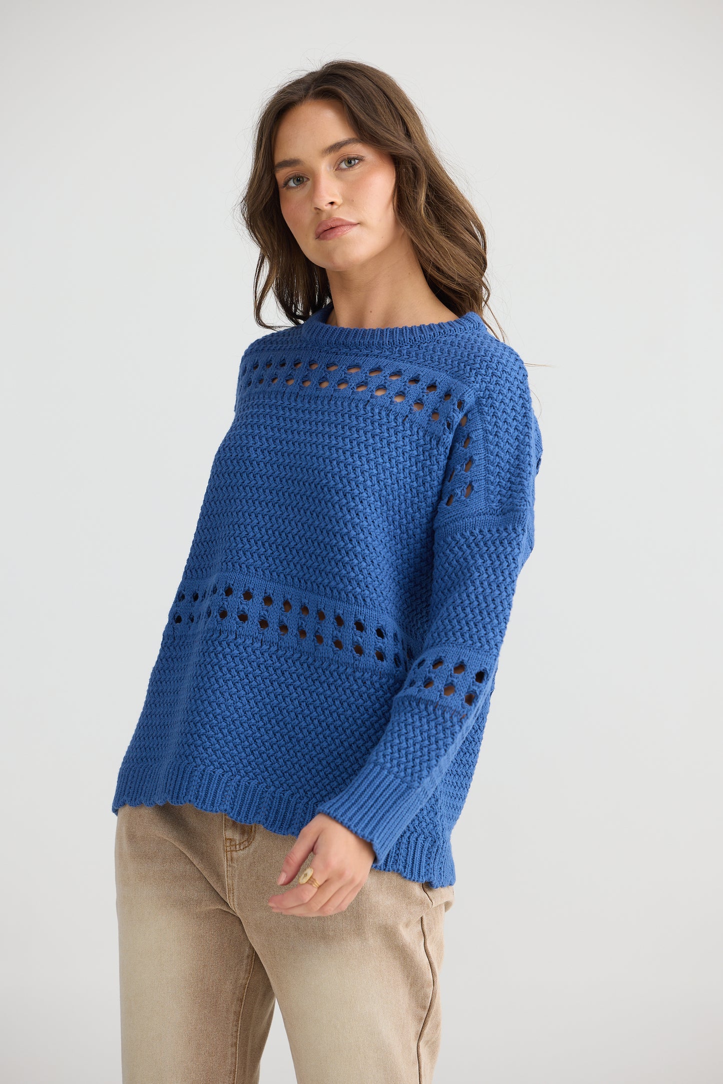 Talisman - Tanner Knit | Sea Blue TA25046-1