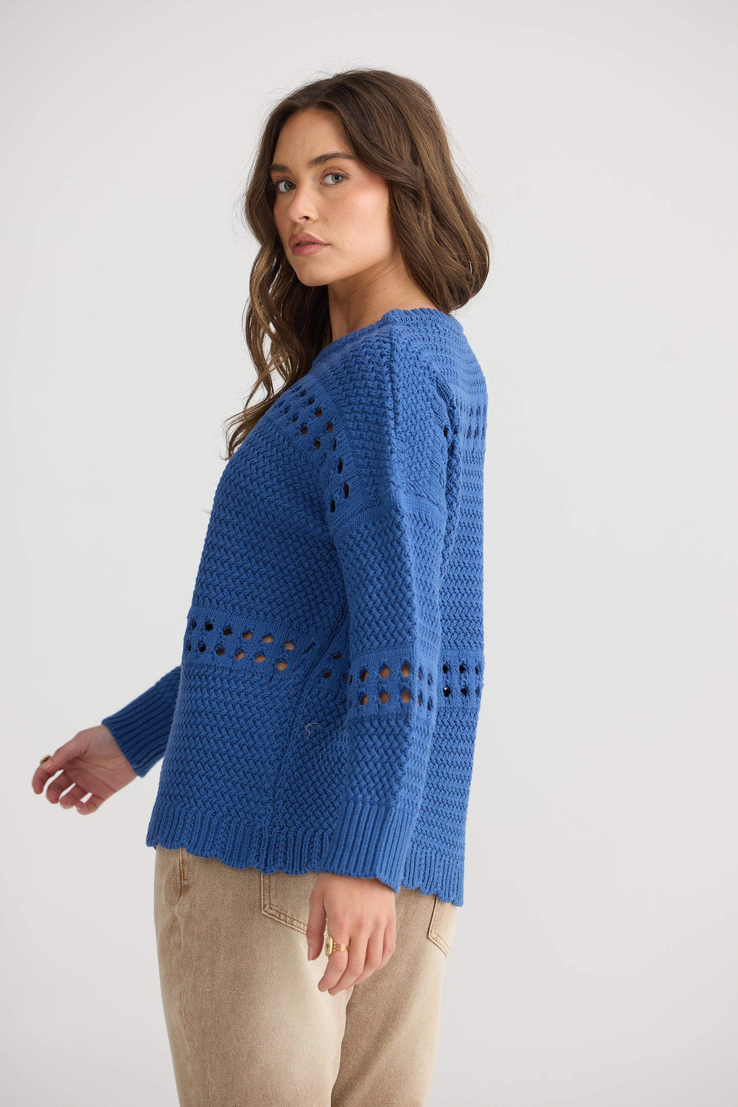 Talisman - Tanner Knit | Sea Blue TA25046-1